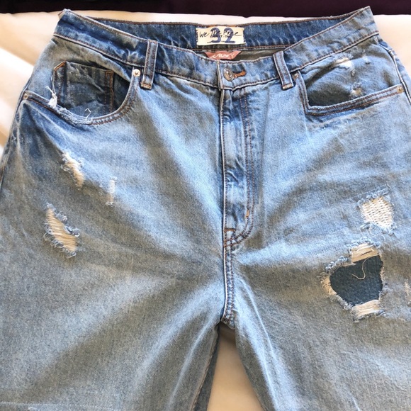 Free People Curvy Mom Jeans Size 32 